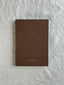 Brown Linen Notebook